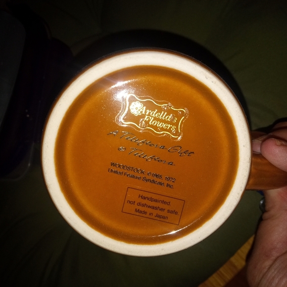 Woodstock Tree Heart Mug Peanuts Teleflora Snoopy Valentine Vintage Love Coffee - Picture 4 of 4